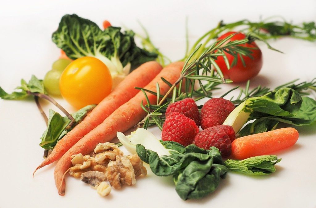 assortiment de fruits et légumes